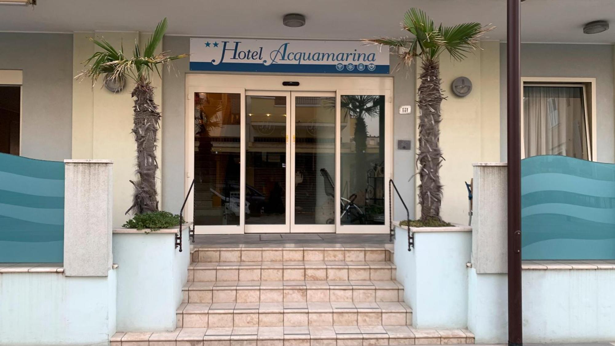 Hotel Acquamarina Viserba Rimini Buitenkant foto